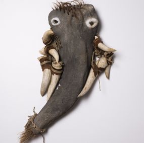Sculpture, 4- Masque Éléphant, Joseph Kurhajec