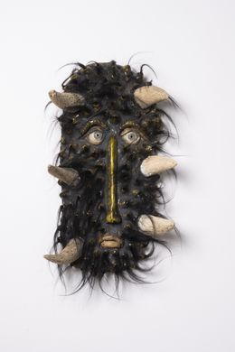 Sculpture, 9- Masque Noir, Joseph Kurhajec