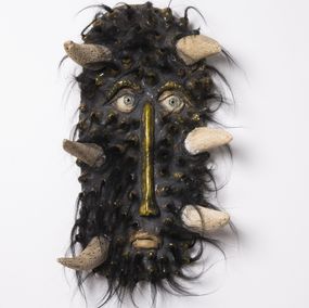 Sculpture, 9- Masque Noir, Joseph Kurhajec