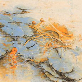 Gemälde, Nénuphars, Nadine Pillon