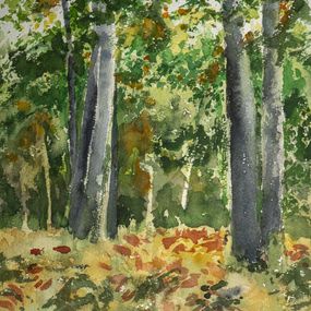 Painting, Sous bois, François Chauvet