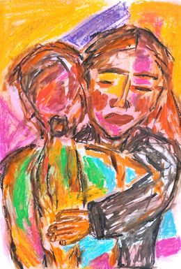 Painting, You are my rock, Natalya Mougenot