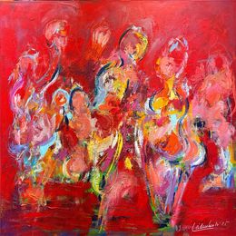 Painting, Versammlung 2, Nicole Leidenfrost