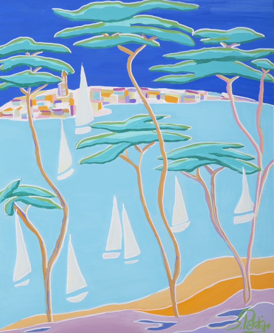 Sophie Petetin, Un petit tour dans le golfe de Saint Tropez Sophie Petetin, Un petit tour dans le golfe de Saint Tropez