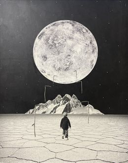 Peinture, The child of the moon, Robert Stieghorst
