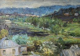 Painting, Spring in the forest, Mishurovsky Victor