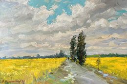 Painting, Windy day, Mishurovsky Victor