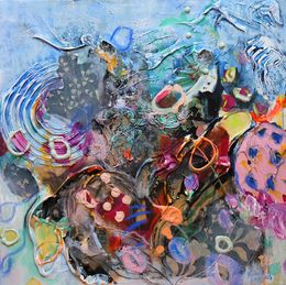 Painting, Would you lie with me and just forget the world, Barbara Piller