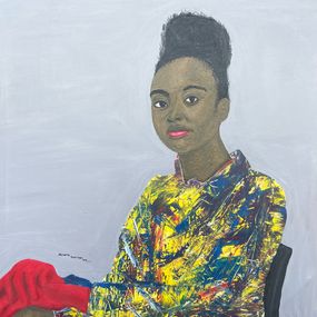 Gemälde, African Beauty, Olaniyi Timothy