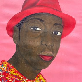 Gemälde, Gazing Boldly 2, Olaniyi Timothy