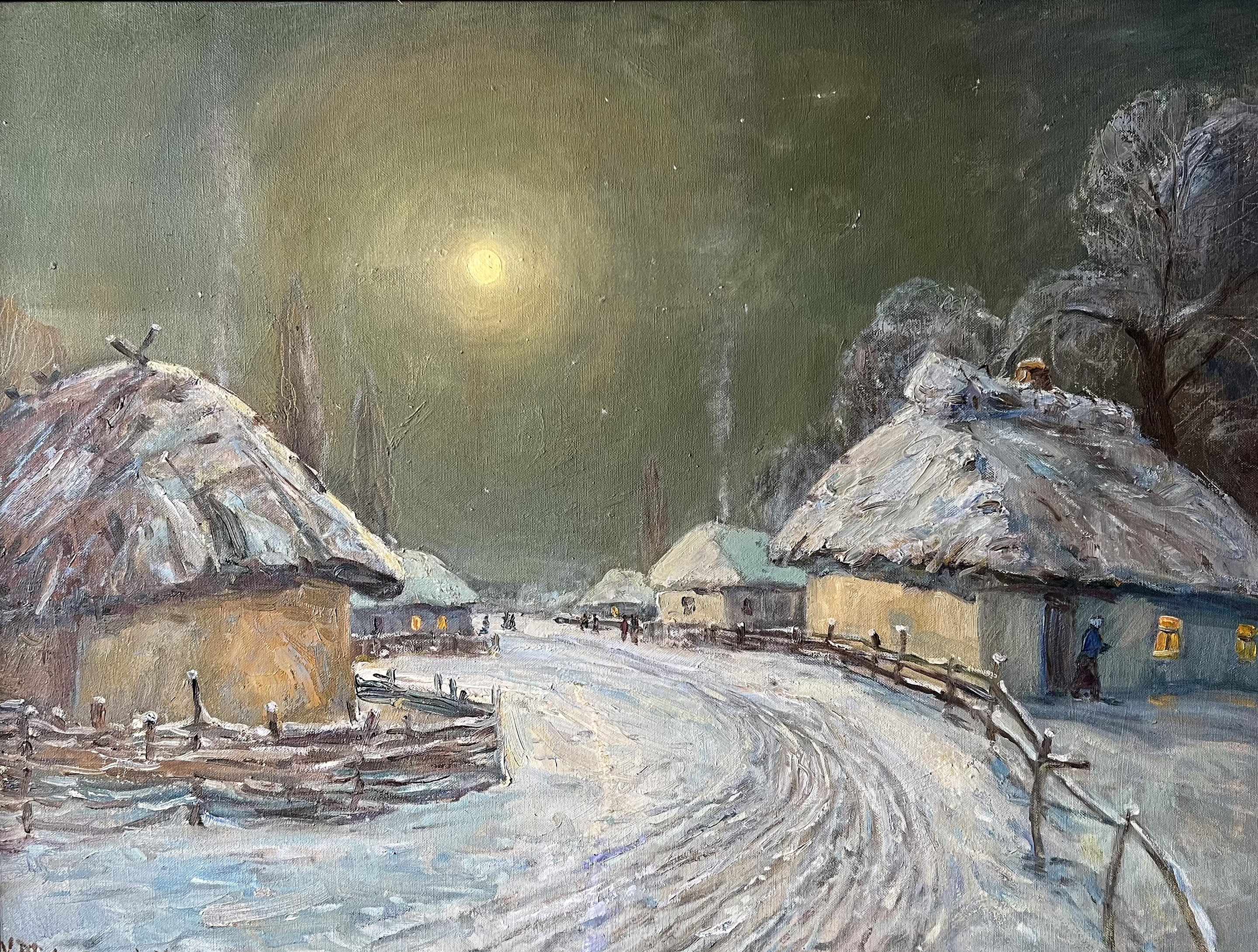 Mishurovsky Victor, Winter evening Mishurovsky Victor, Winter evening