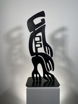 Sculpture, Totem 1 Écho Féminin, Elisabeth Lissonde