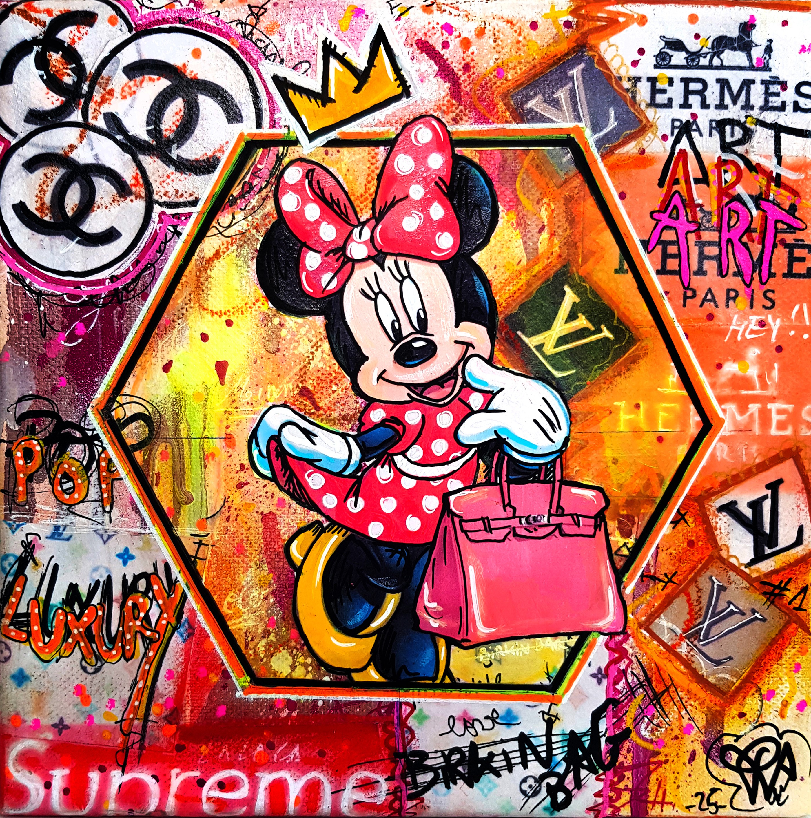 Priscilla Vettese, Minnie X Birkin Bag Priscilla Vettese, Minnie X Birkin Bag