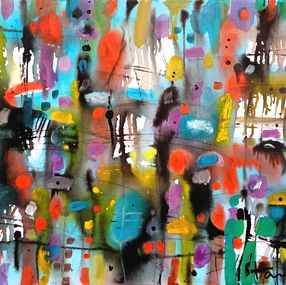 Painting, Rainy impression-XVII, Stanislav Bojankov