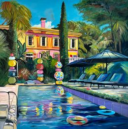 Painting, Embracing the Sun, Lilly Muth