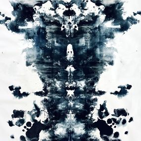 Gemälde, Ink, Sarah Chérif Gambin