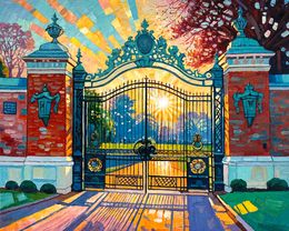 Painting, Trust in Dreams for in them is hidden the gate to eternity, Katharina Husslein
