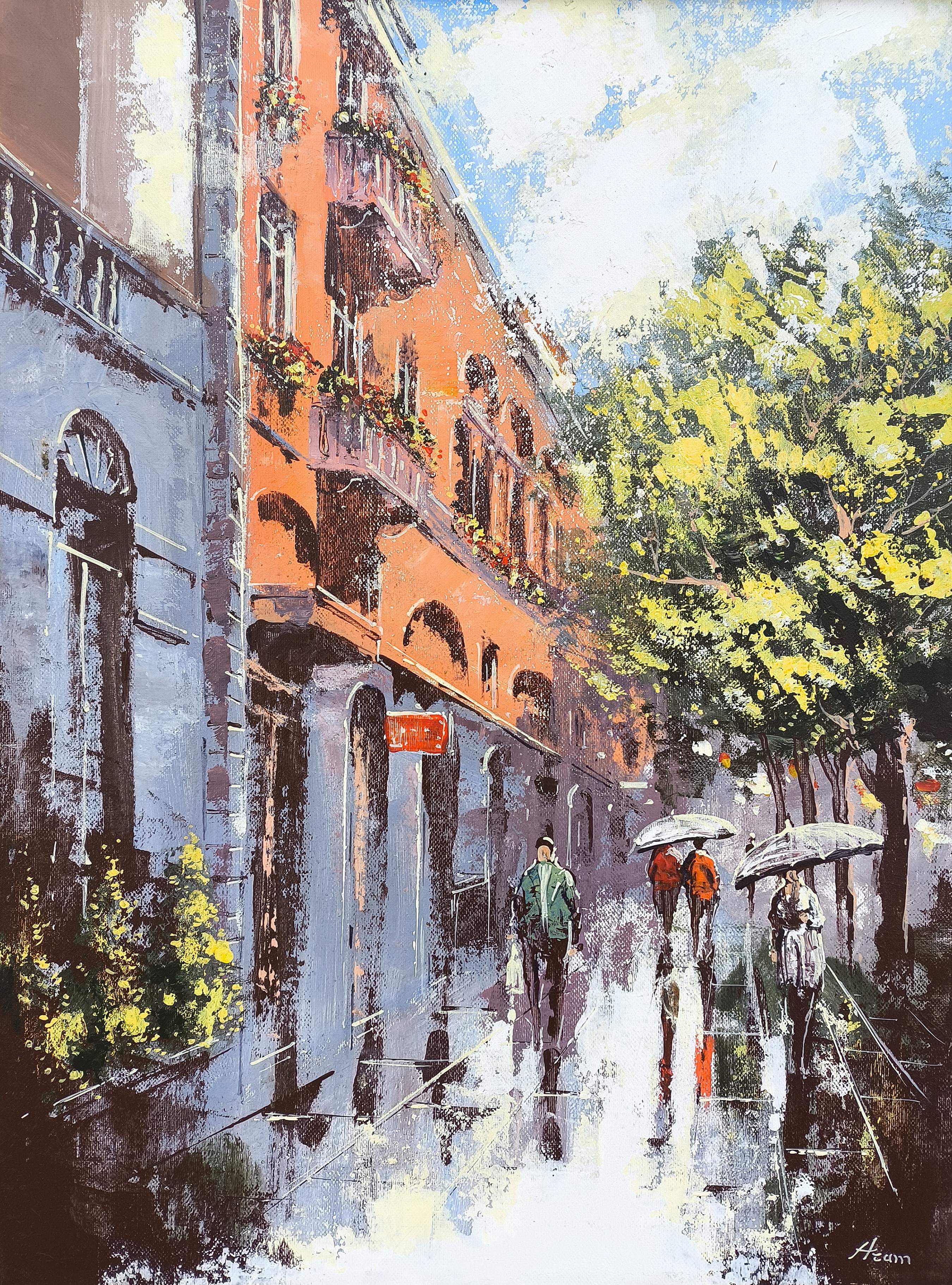 Aram Movsisyan, The Stroll in the Rain Aram Movsisyan, The Stroll in the Rain