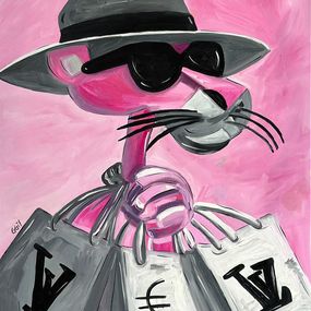 Painting, Panthère et LV 2, Giovanna Gil Alves