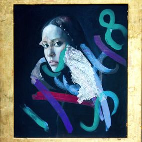 Gemälde, What Does This Gaze Express?, Igor Galan