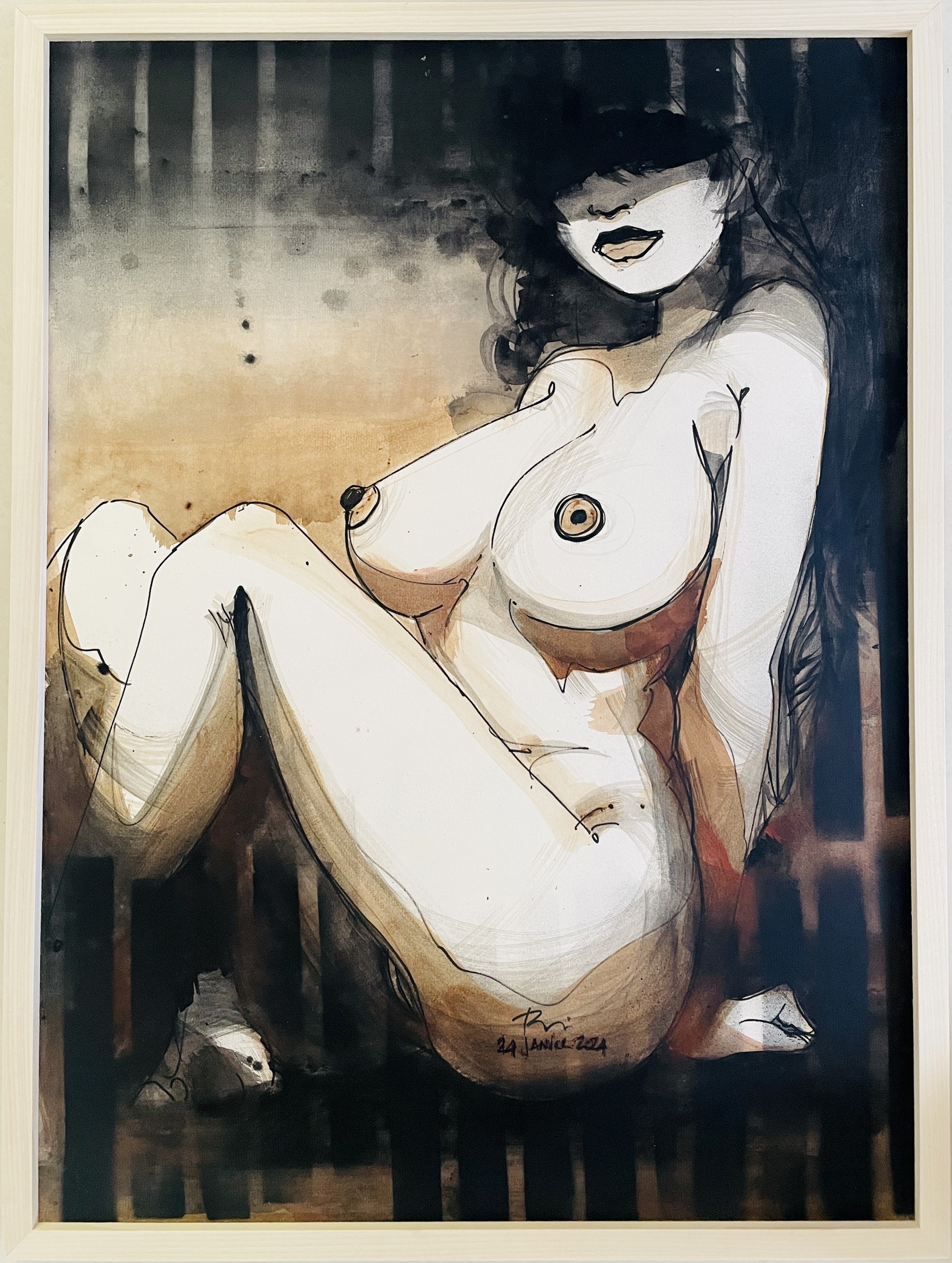 Anne De Renzis, Croquis 240124 Anne De Renzis, Croquis 240124