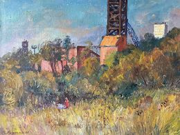 Painting, Old mine, Mishurovsky Victor