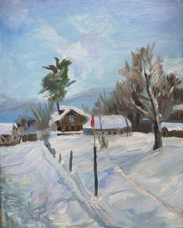 Peinture, The frosty freshness, Lusie Schellenberg