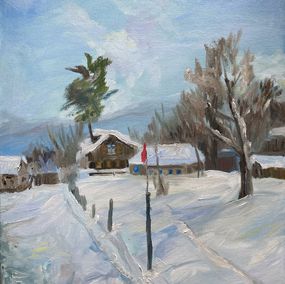 Gemälde, The frosty freshness, Lusie Schellenberg