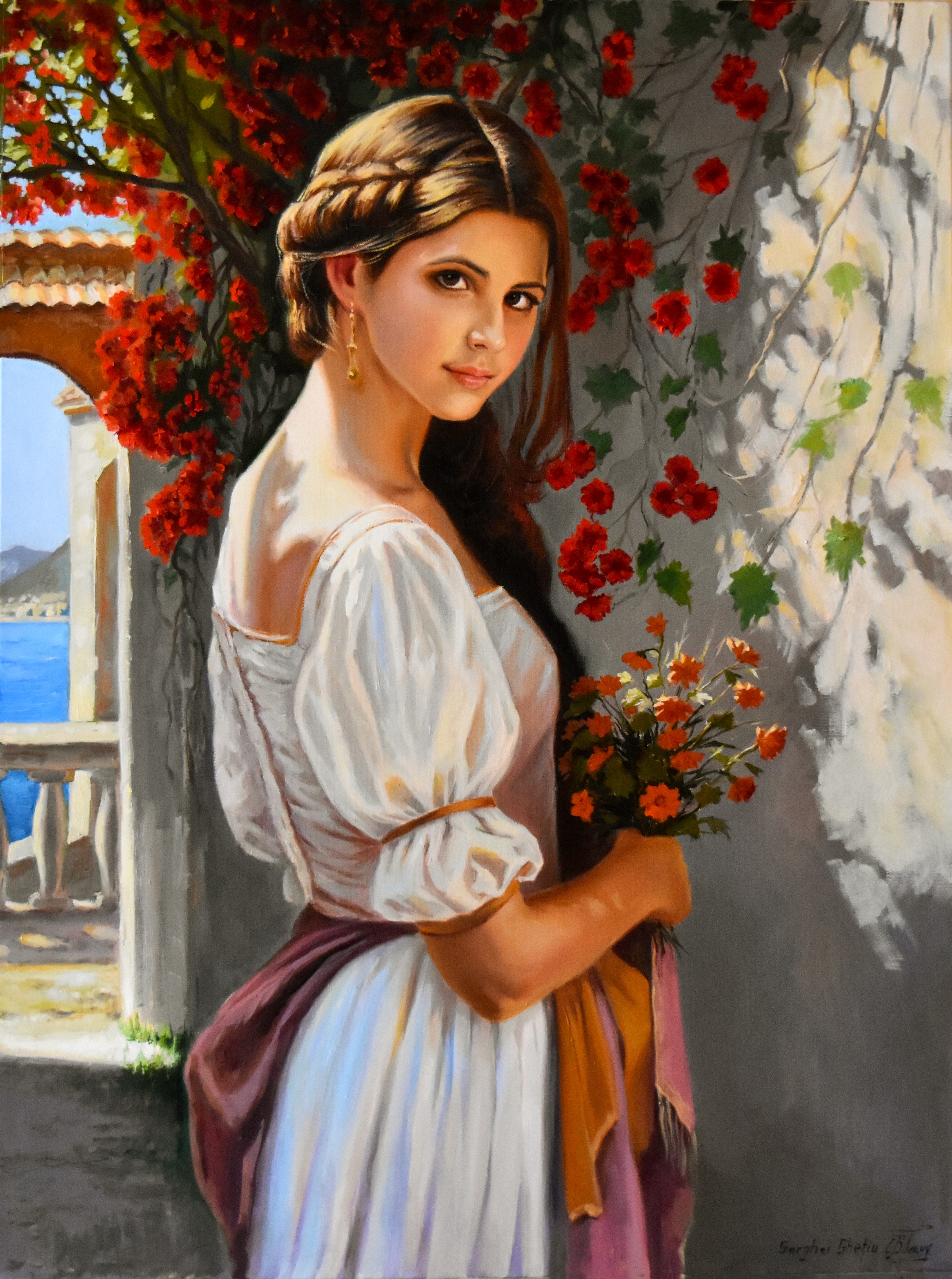 Serghei Ghetiu, The Mediterranean girl III Serghei Ghetiu, The Mediterranean girl III
