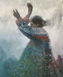 Painting, Le printemps, Elisabeth de Chérisey
