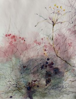 Painting, Lys de Mer / Série "24 bouquets de saison", Nadia Bodnar