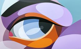 Painting, Regard 2, Alber