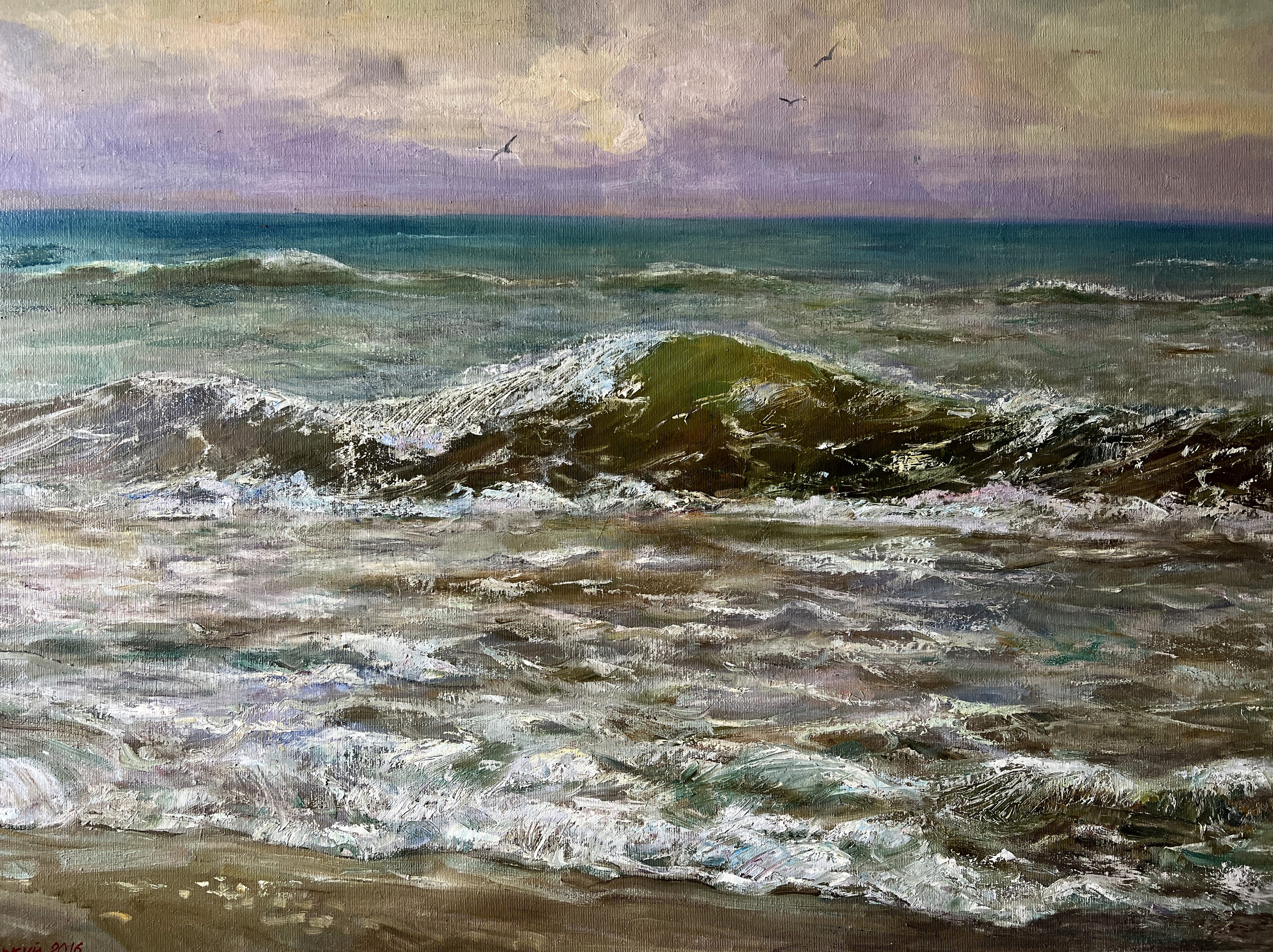 Mishurovsky Victor, A wave on the sea Mishurovsky Victor, A wave on the sea