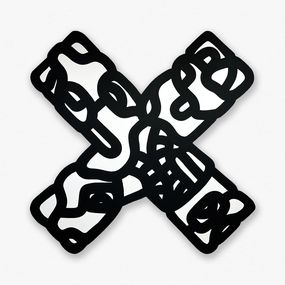 Gemälde, X Wood 04, Mehdi Cibille Le MoDuLe De ZeeR