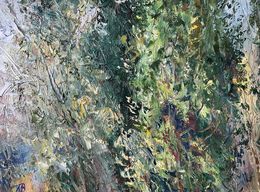 Painting, Poplars, Mishurovsky Victor