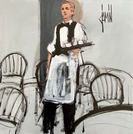 Gemälde, Café de Paris, David Jamin