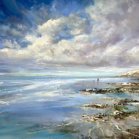 Gemälde, Swirling Sky, Ewa Czarniecka