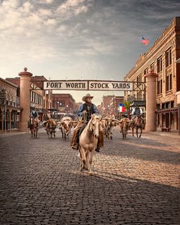 Photographie, The Great Homecoming at the Fort Worth Stockyards (S), Randal Ford