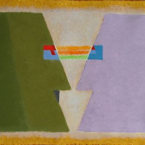 Gemälde, Chromatic dialog #69, Enido Michelini
