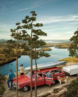 Photographie, The lookout at Acadia (M), Randal Ford
