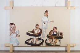 Painting, Sinu_047, Marleen Suvi