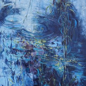 Gemälde, Gouttes de lumière, Nadine Pillon
