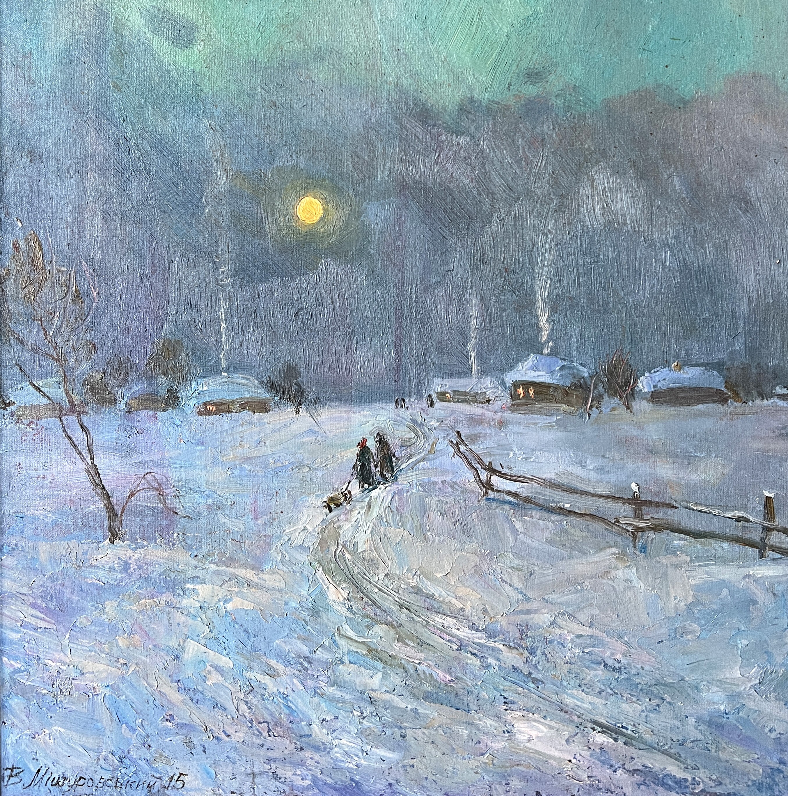 Mishurovsky Victor, Frosty morning Mishurovsky Victor, Frosty morning