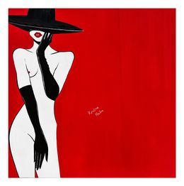 Print, Lady Modesty, Kristina Mallen