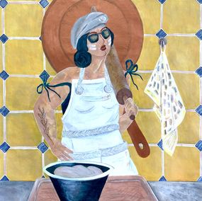 Peinture, Warrior of everyday life, Iryna Rets