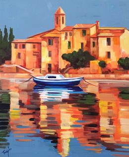 Painting, Reflections of Serenity, Trayko Popov