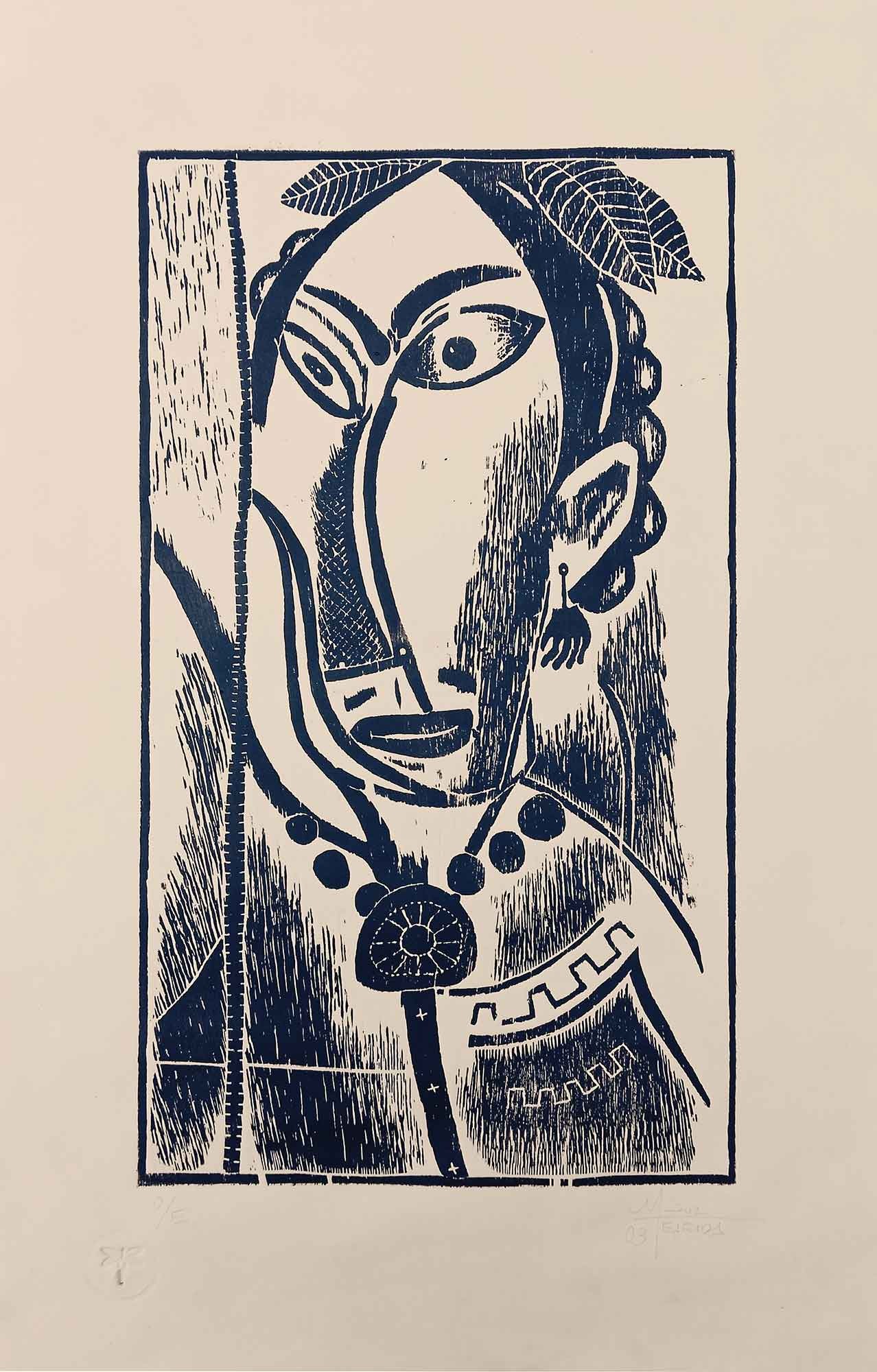 Francisco Muñoz Tejeida, Frida Cubista Francisco Muñoz Tejeida, Frida Cubista