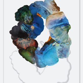 Peinture, The unknown recesses of your being (Organic Wreath Series), Ariadna Dane