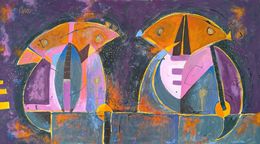 Painting, Dulce Pareja, Francisco Muñoz Tejeida