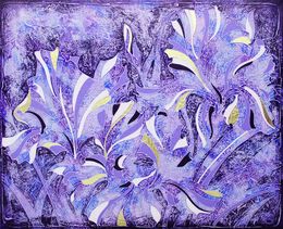 Gemälde, The blue irises, Zianko Vasili